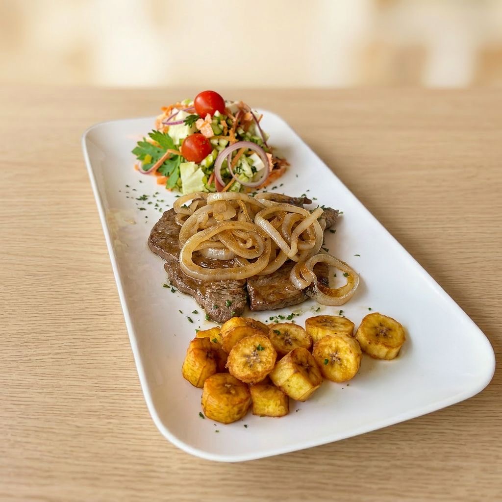Bistec Encebollado