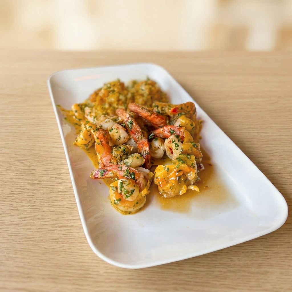 Camarones al Ajillo